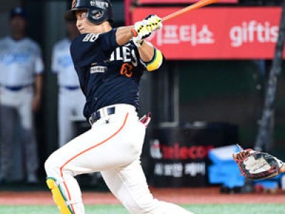 박정현 일본 교육리그서 2타점 기록하며 한화 이글스 화제