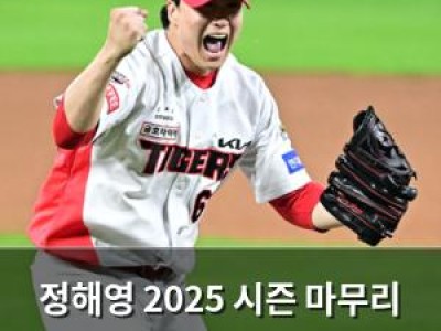 정해영 2025 시즌 마무리 역할에 도전