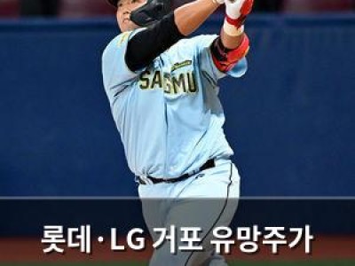 롯데·LG 거포 유망주가 퓨처스리그 14연승 기록 달성