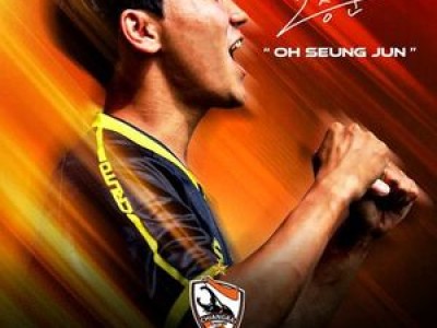 신성대 축구부 오승준 태국 프로리그 첫 발