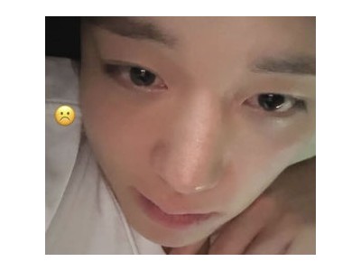 박지훈 의미심장한 셀카로 팬들 궁금증 유발